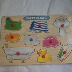 Bathtime Wood Puzzle
